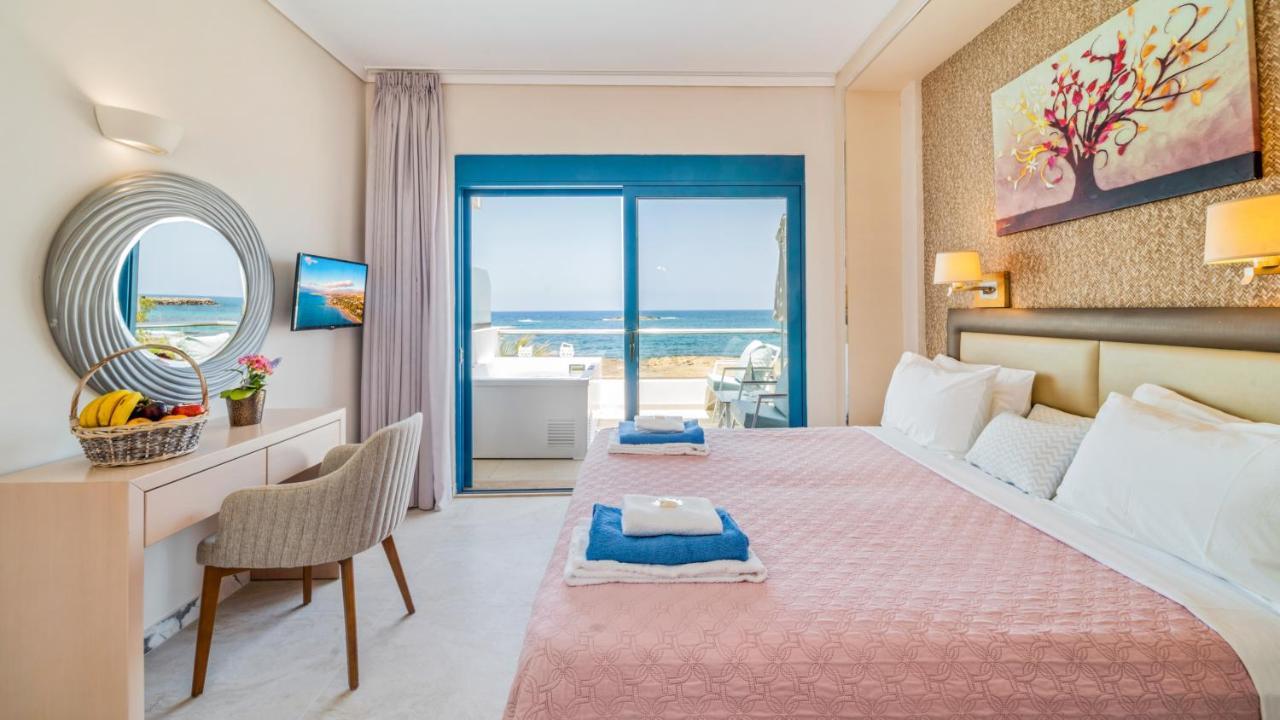 Pyrgos Beach Hotel Apartments Малиа Экстерьер фото