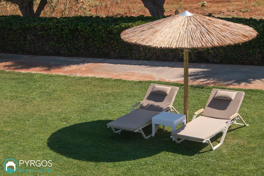 Pyrgos Beach Hotel Apartments Малиа Экстерьер фото