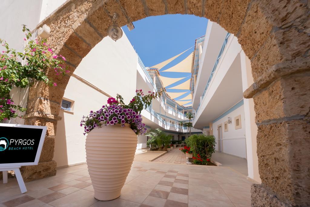 Pyrgos Beach Hotel Apartments Малиа Экстерьер фото