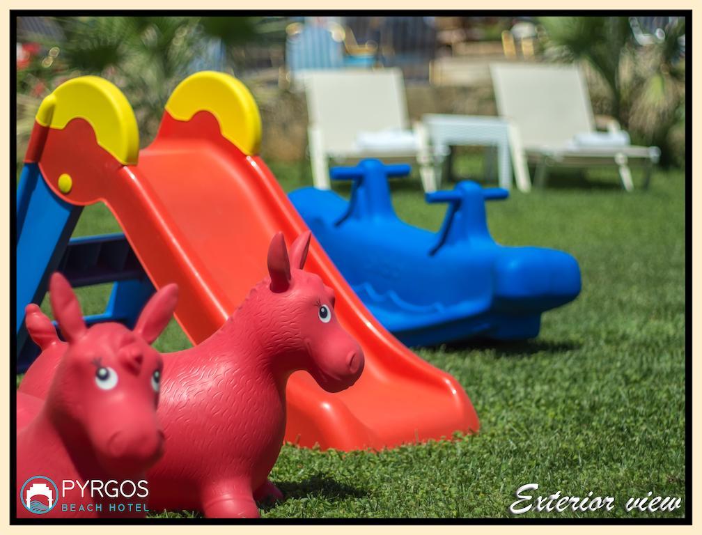 Pyrgos Beach Hotel Apartments Малиа Экстерьер фото