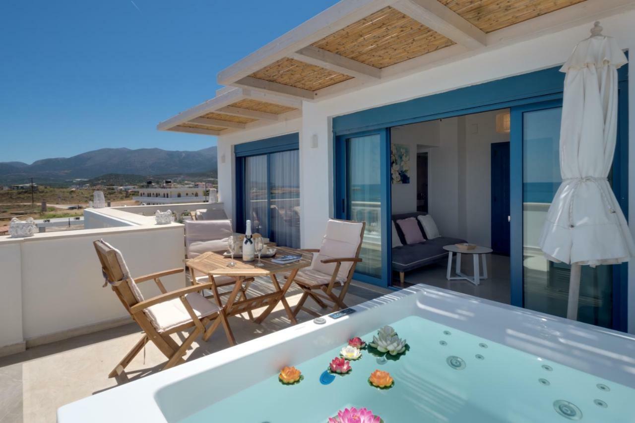 Pyrgos Beach Hotel Apartments Малиа Экстерьер фото