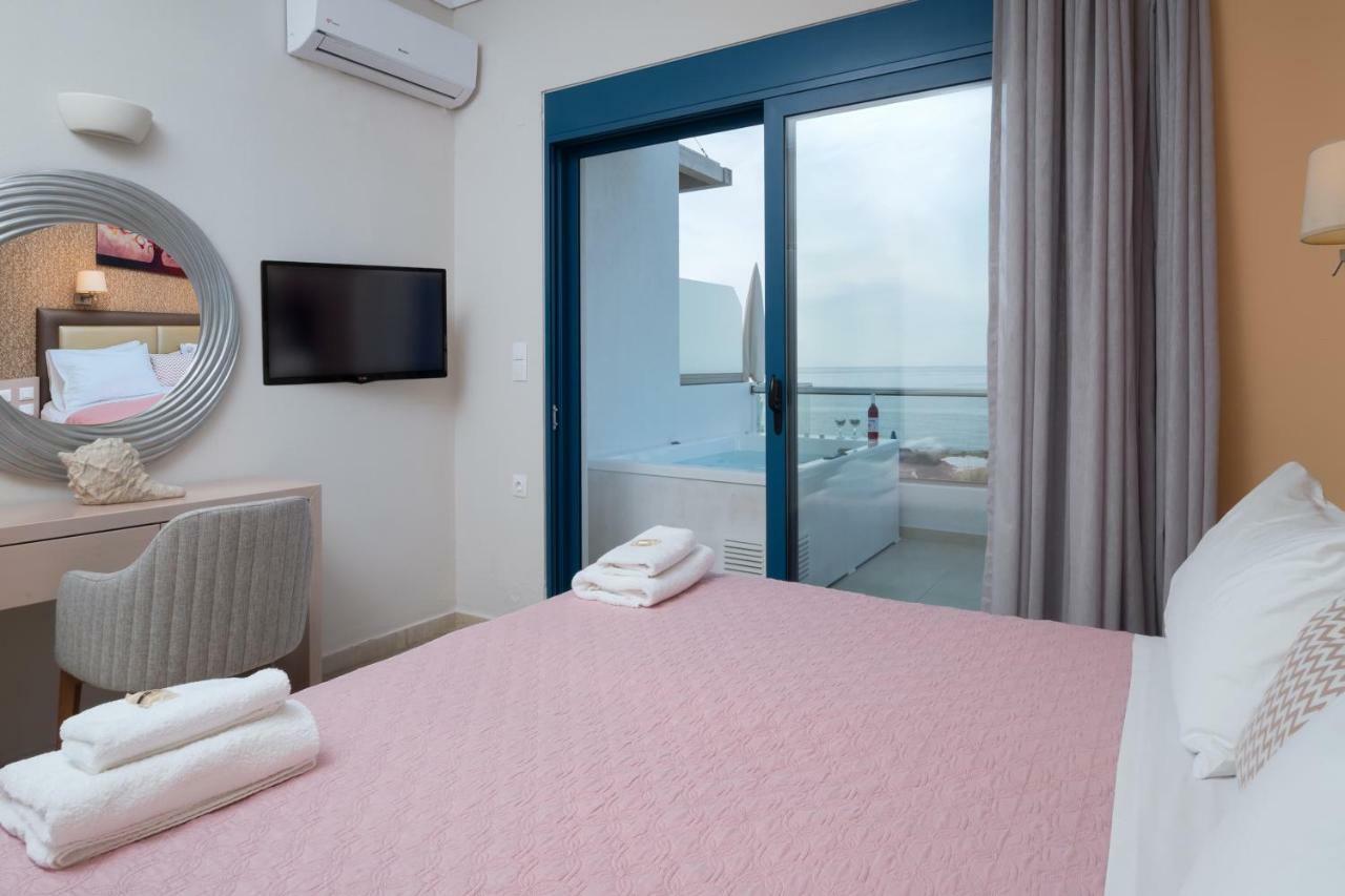 Pyrgos Beach Hotel Apartments Малиа Экстерьер фото